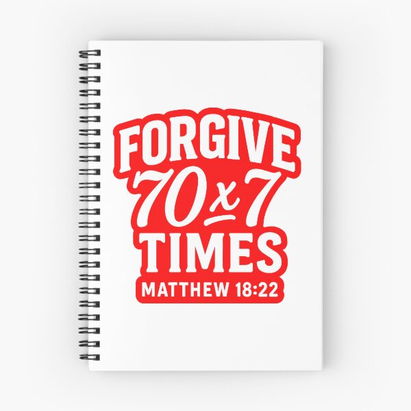 Item preview, Matthew 18:22 Forgive 70 x 7 Times designed and sold by plushism.