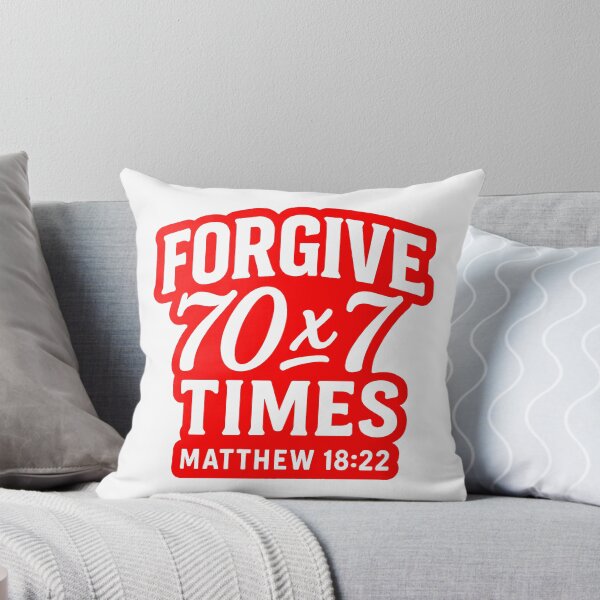 Item preview, Matthew 18:22 Forgive 70 x 7 Times designed and sold by plushism.