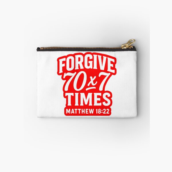Item preview, Matthew 18:22 Forgive 70 x 7 Times designed and sold by plushism.