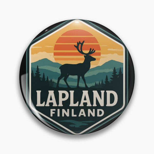 Item preview, Lapland Finland Retro Travel designed and sold by TomFrontierArt.
