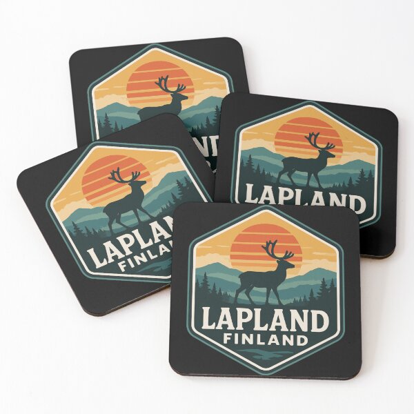 Item preview, Lapland Finland Retro Travel designed and sold by TomFrontierArt.