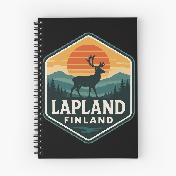 Item preview, Lapland Finland Retro Travel designed and sold by TomFrontierArt.