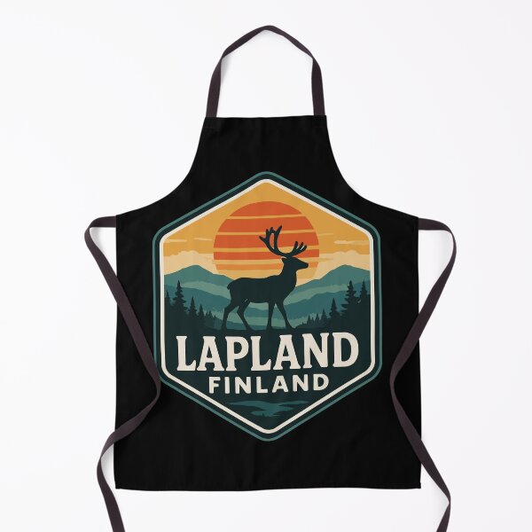 Item preview, Lapland Finland Retro Travel designed and sold by TomFrontierArt.