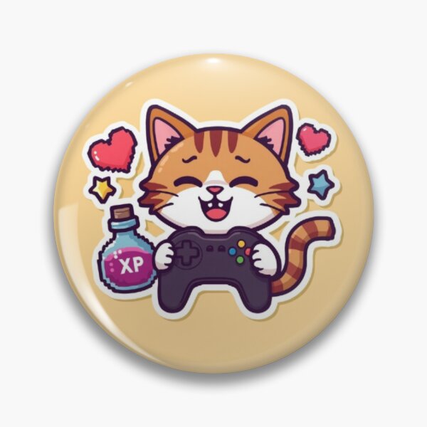 Item preview, AFK Cat Gaming Sticker designed and sold by Stylestickers55.
