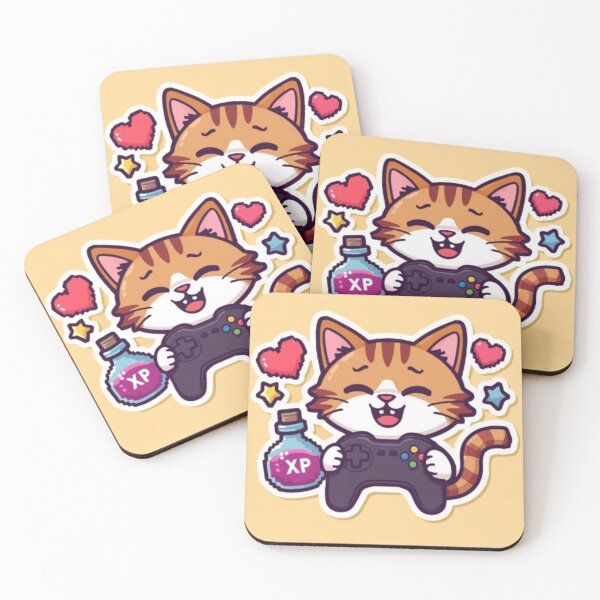 Item preview, AFK Cat Gaming Sticker designed and sold by Stylestickers55.