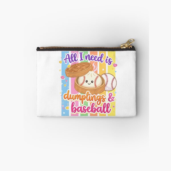 Item preview, All i need is dumplings & baseball designed and sold by Tiny-Love ⭐⭐⭐⭐⭐.