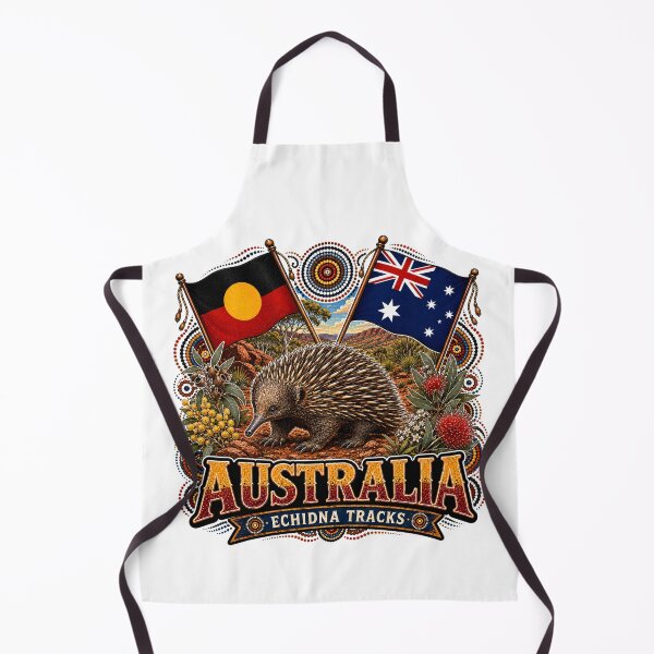 Item preview, Australia Country Connection – Aboriginal-Inspired Map Design designed and sold by Holiday-Hunter.