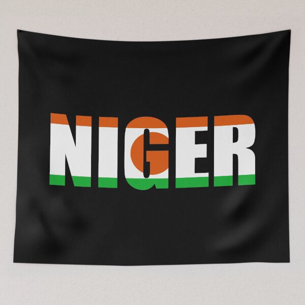 Item preview, Niger Flag NE designed and sold by shitpostee.
