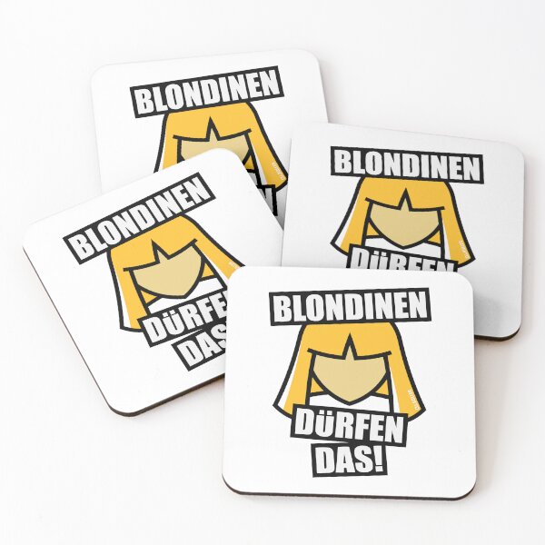 Artikelvorschau, Blondinen Dürfen Das! (Blondine / Blond / POS) entworfen und verkauft von Roderix.