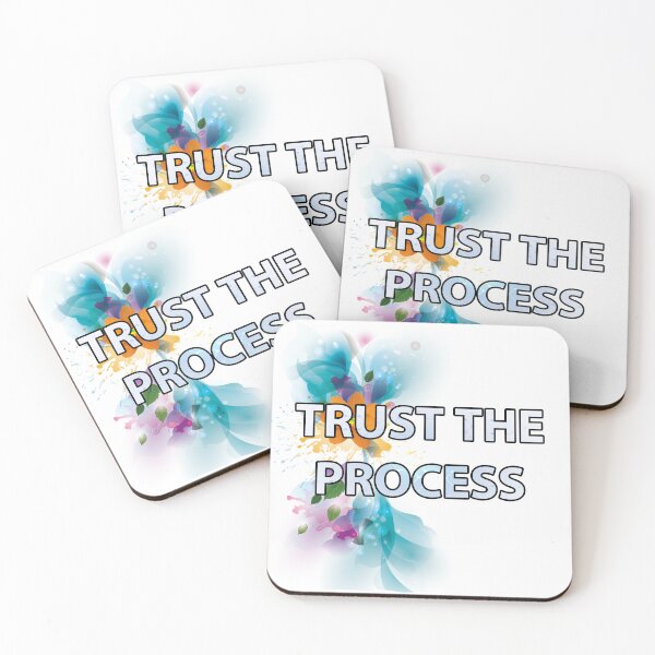 Item preview, Trust The Process Motivational Typography Design designed and sold by Azza-Mahmoud.