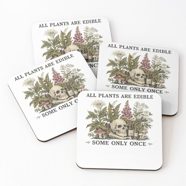 Item preview, All Plants Are Edible Some Only Once Vintage designed and sold by studio-ssaam.