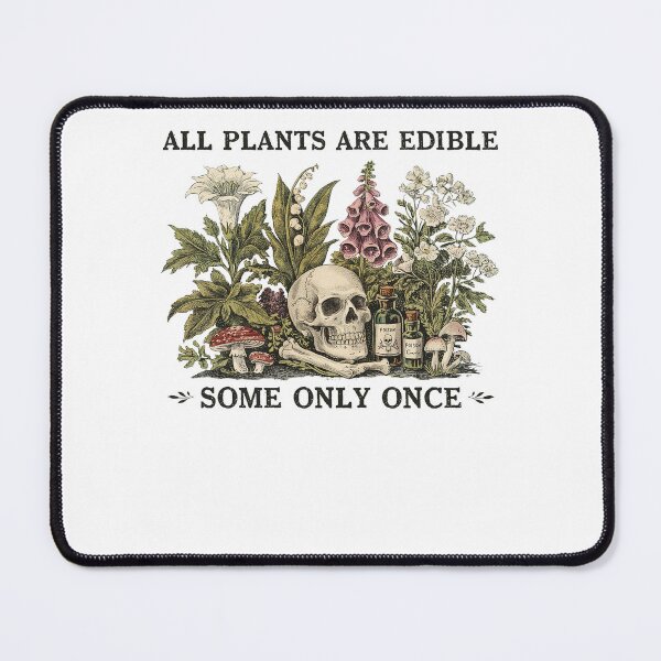 Item preview, All Plants Are Edible Some Only Once Vintage designed and sold by studio-ssaam.