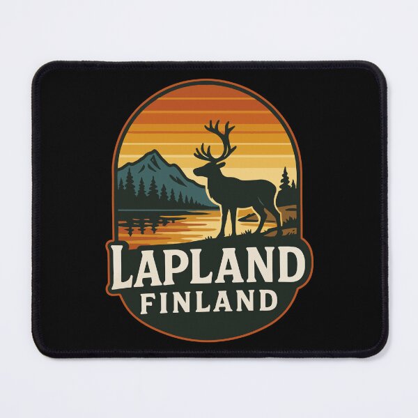 Item preview, Lapland Finland Retro Vintage Travel designed and sold by TomFrontierArt.