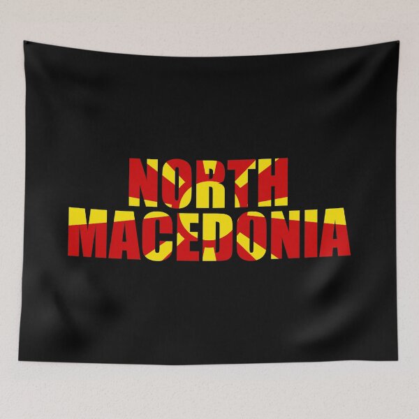 Item preview, North Macedonia Flag MK designed and sold by shitpostee.