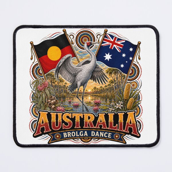 Item preview, Land of Many Stories – Aboriginal-Inspired Map Design designed and sold by Holiday-Hunter.