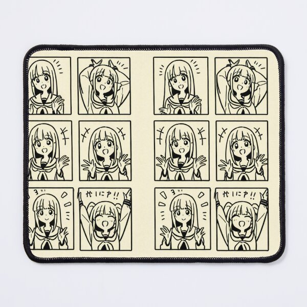 Item preview, Portrait - Manga girl joy expressions raised hands designed and sold by AnimeShin.