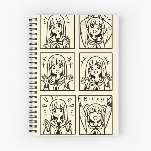 Item preview, Portrait - Manga girl joy expressions raised hands designed and sold by AnimeShin.