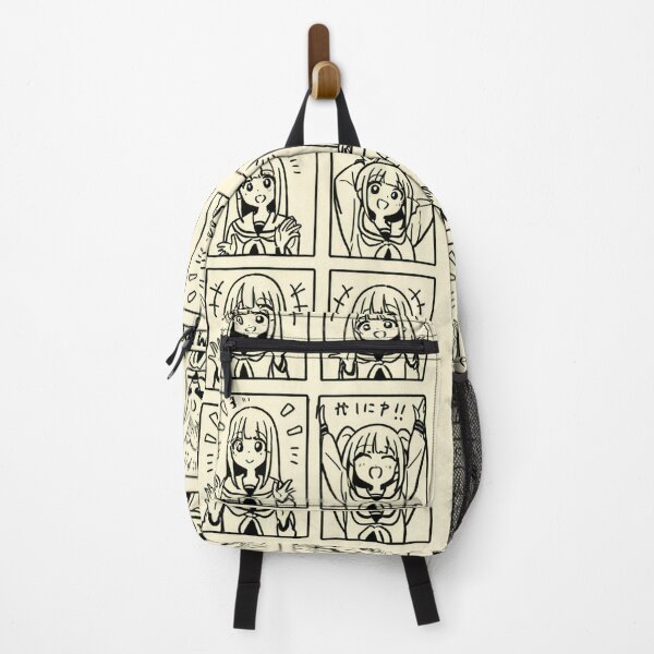 Item preview, Portrait - Manga girl joy expressions raised hands designed and sold by AnimeShin.
