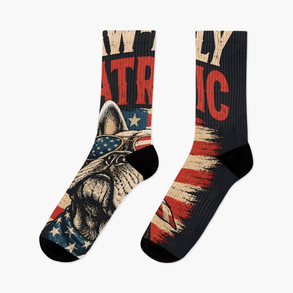 Item preview, Paw-Fectly Patriotic French Bulldog 4th of July American Flag Bandana Sunglasses designed and sold by DevotedByNature.