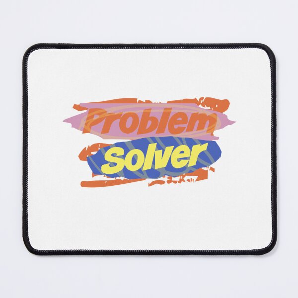 Item preview, Retro Style Problem Solver Typography Design designed and sold by DailyDoodlesBySumbul.