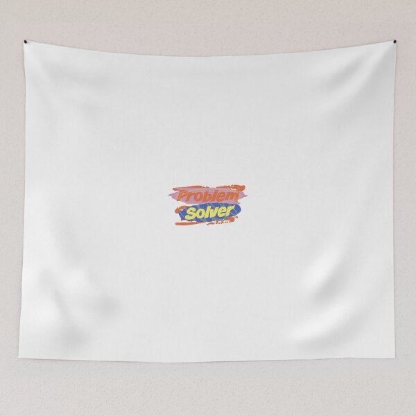 Item preview, Retro Style Problem Solver Typography Design designed and sold by DailyDoodlesBySumbul.