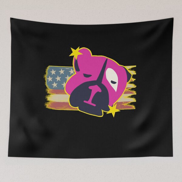 Item preview, AMERICAN FLAG WITH A BULLDOG designed and sold by vibeno1.