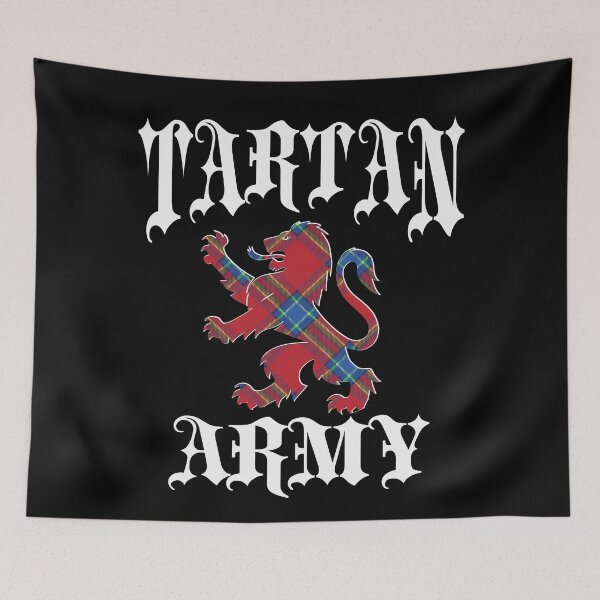 Item preview, Scottish Tartan s Tartan Army s Thistle Emblem designed and sold by Colorfulman.