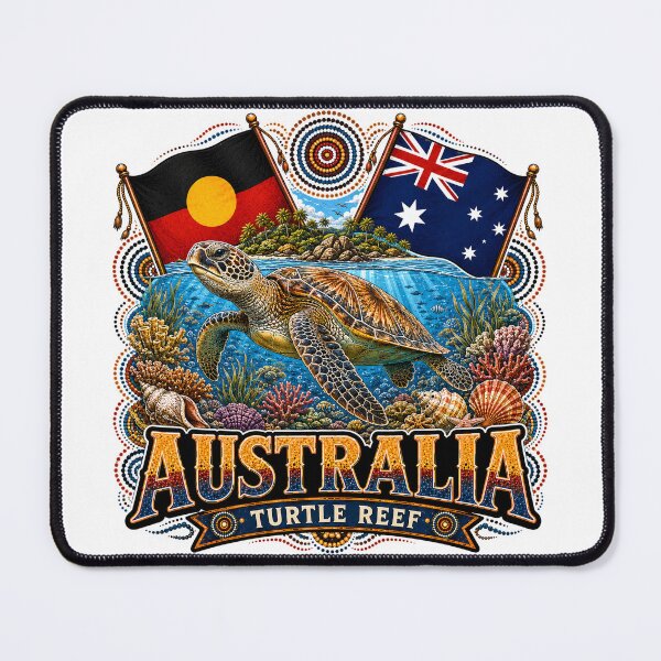 Item preview, Country, Culture and Pride – Aboriginal-Inspired Map Design designed and sold by Holiday-Hunter.