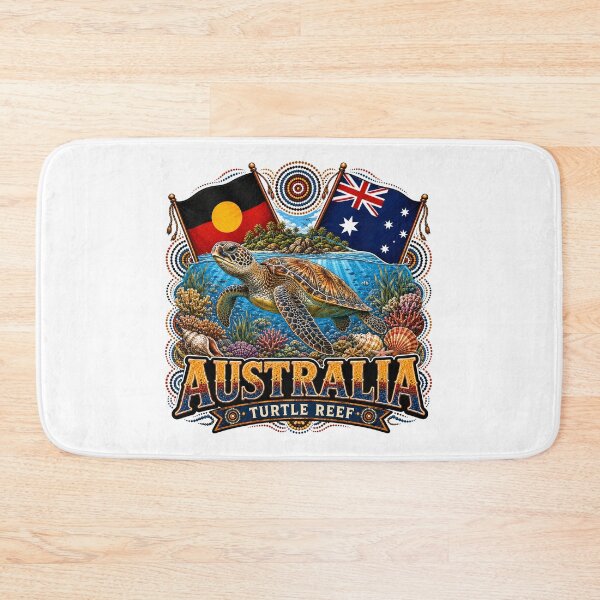 Item preview, Country, Culture and Pride – Aboriginal-Inspired Map Design designed and sold by Holiday-Hunter.