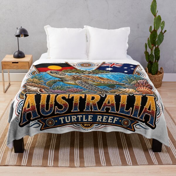 Item preview, Country, Culture and Pride – Aboriginal-Inspired Map Design designed and sold by Holiday-Hunter.