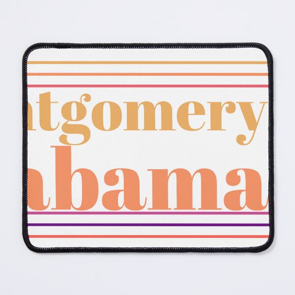 Item preview, Montgomery Alabama City Marked On State Map designed and sold by TheIconSmith.