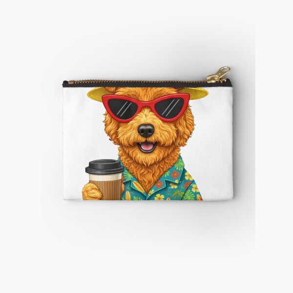 Item preview, Golden Doodle Wearing Sunglasses designed and sold by vectcd.