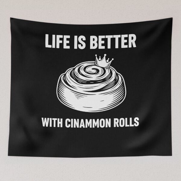 Item preview, Breakfast Life Is Better With Cinammon Rolls designed and sold by LuminOrb.