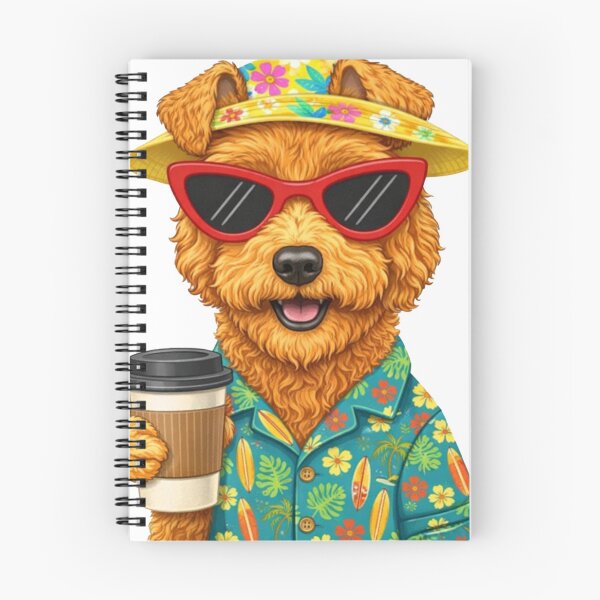 Item preview, Golden Doodle Wearing Sunglasses designed and sold by vectcd.