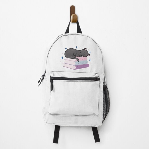 Item preview, Cute Black Cat on a Stack of Books designed and sold by winterpumpkin.