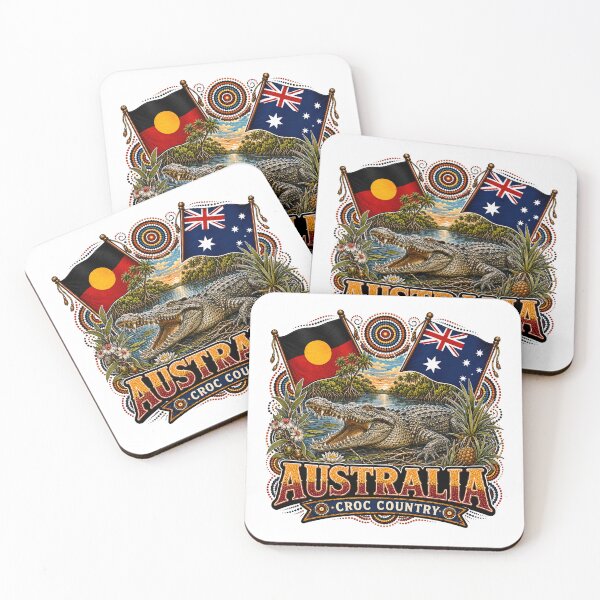 Item preview, Australian Unity – Aboriginal-Inspired Map Design designed and sold by Holiday-Hunter.