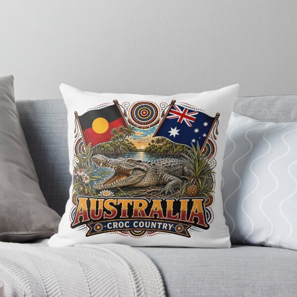 Item preview, Australian Unity – Aboriginal-Inspired Map Design designed and sold by Holiday-Hunter.