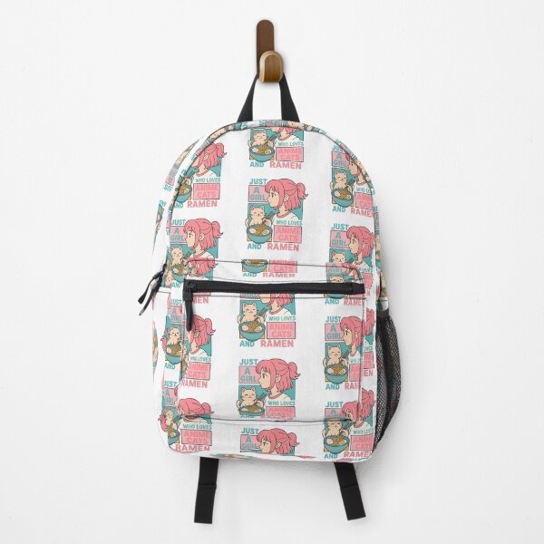 Item preview, Just a girl who loves anime cats and ramen designed and sold by Tiny-Love ⭐⭐⭐⭐⭐.