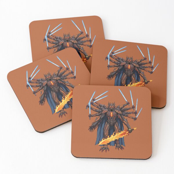 Item preview, Magma Blade Monster, Dark Fantasy Boss Art designed and sold by SketchyBeasts.