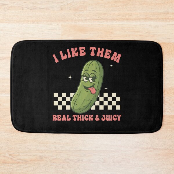 Item preview, I Like Em Real Thick and Juicy Pickle Meme designed and sold by studio-ssaam.