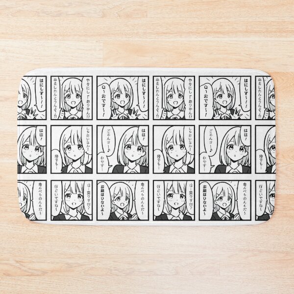 Item preview, Portrait - Manga girl varied expressions panels designed and sold by AnimeShin.