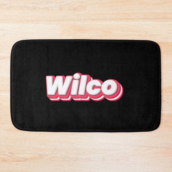 Item preview, Wilco Retro 3D Typography Bold Red White designed and sold by creativerooney.