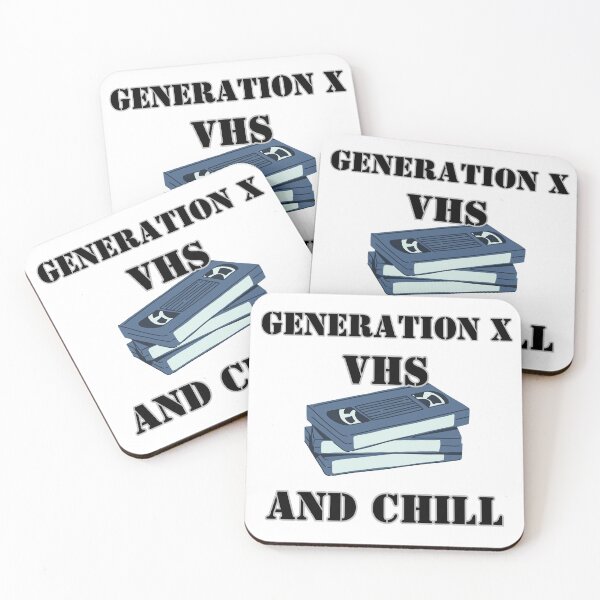 Item preview, Gen x VHS And Chill  T-shirt, Retro Cassette Tape Graphic Tee designed and sold by Teechuckle.