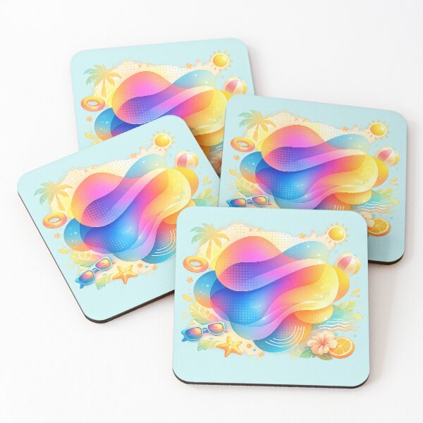 Item preview, Abstract - Summer Vibe designed and sold by noport.