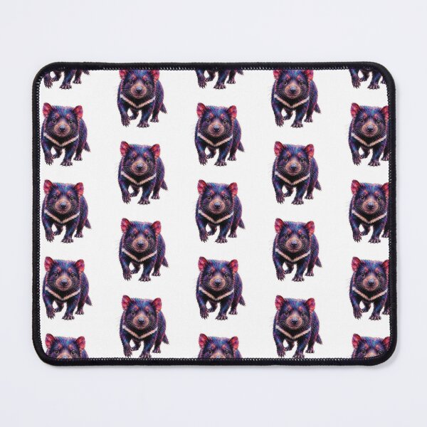 Item preview, Cute Colorful Tasmanian Devil – Modern Palette Knife Animal Painting designed and sold by SLGA-Designs.