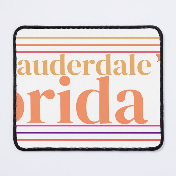 Item preview, Fort Lauderdale Florida City Marked On State Map designed and sold by TheIconSmith.