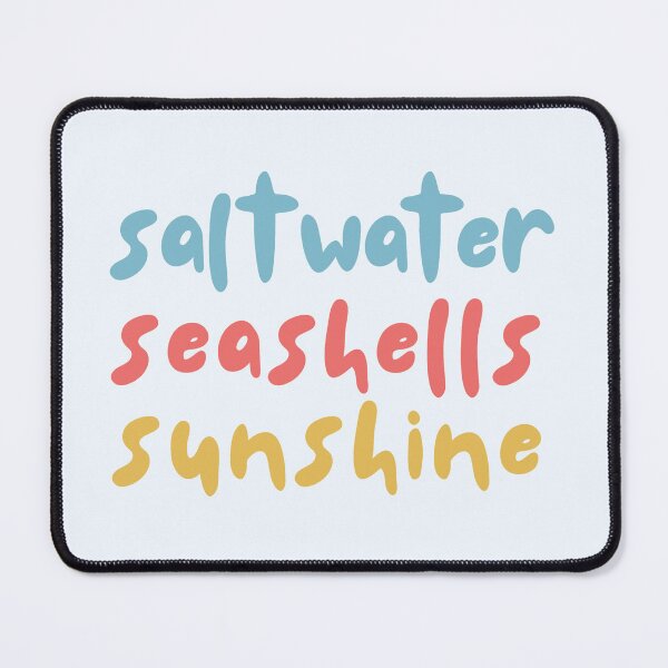 Item preview, Saltwater Seashells Sunshine designed and sold by VibetheSeason.
