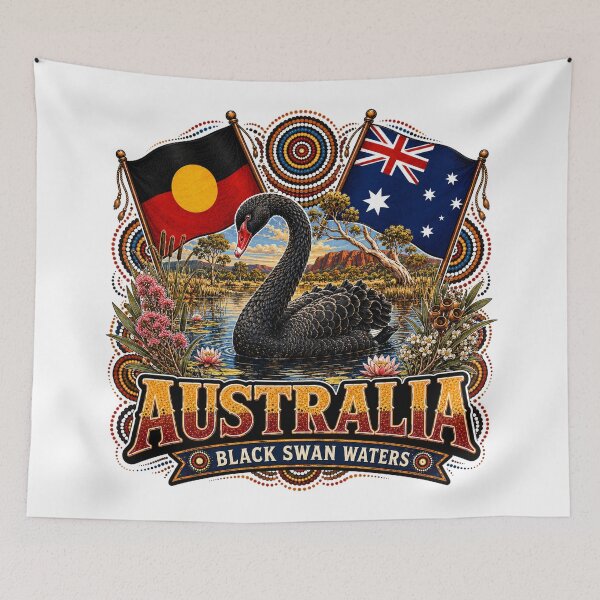 Item preview, Colours of Country – Aboriginal-Inspired Map Design designed and sold by Holiday-Hunter.
