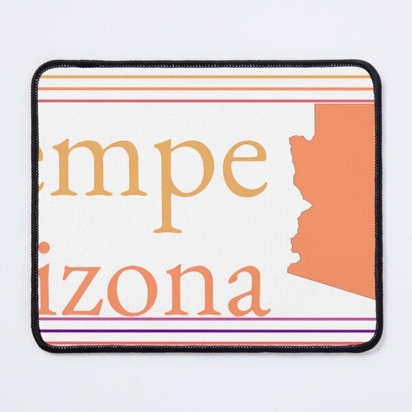 Item preview, Tempe Arizona City Marked On State Map designed and sold by TheIconSmith.