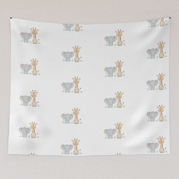 Item preview, giraffe and lion designed and sold by Cozykidart.